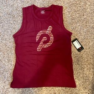 Peloton side slit muscle tank, xs